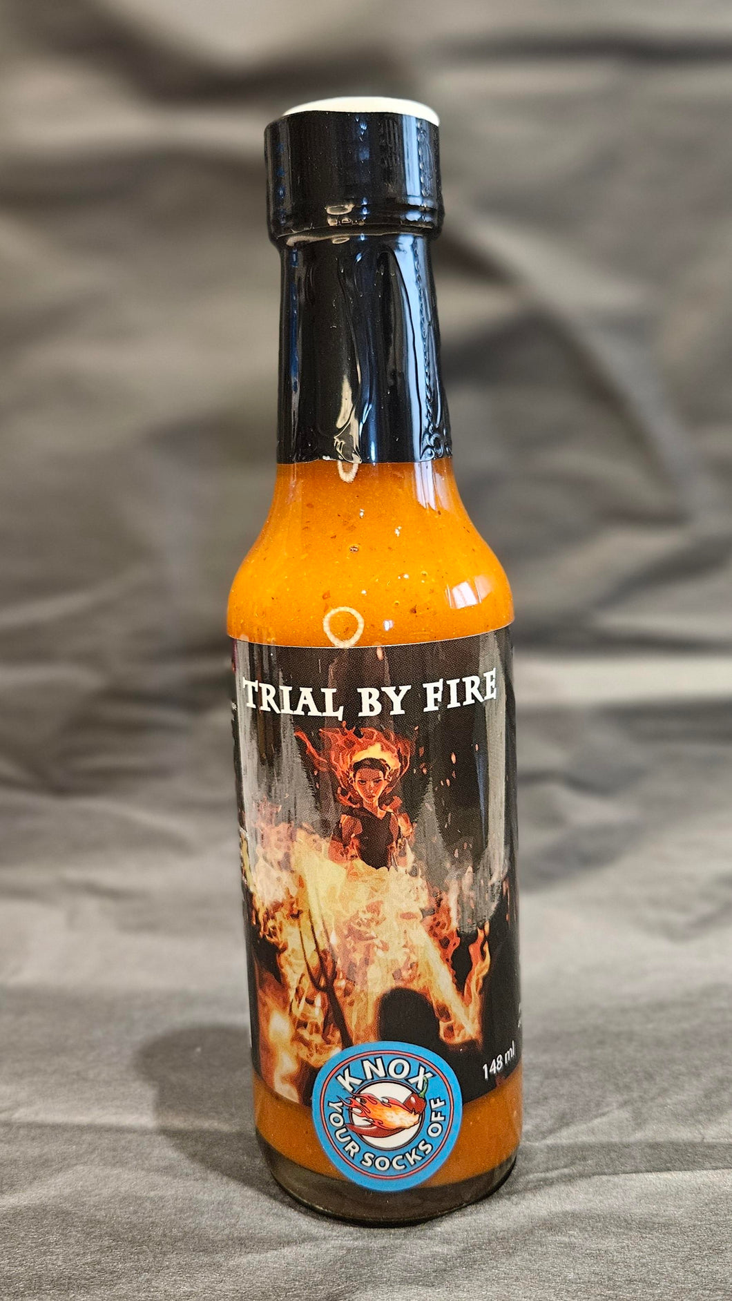 Trial by Fire - Tomato Carrot Maple Mustard Scorpion Pepper